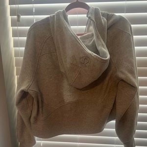 Lululemon Gray Scuba Oversized Full Zip